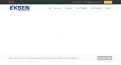 Desktop Screenshot of eksenmotorluaraclar.com