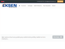 Tablet Screenshot of eksenmotorluaraclar.com